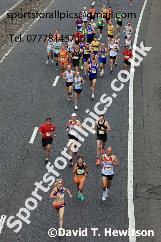 The 2024 Great North 10k Road Race, Newcastle.  Photo: David T. Hewitson/Sports for All Pics